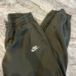 Nike Kids Dark Green Joggers